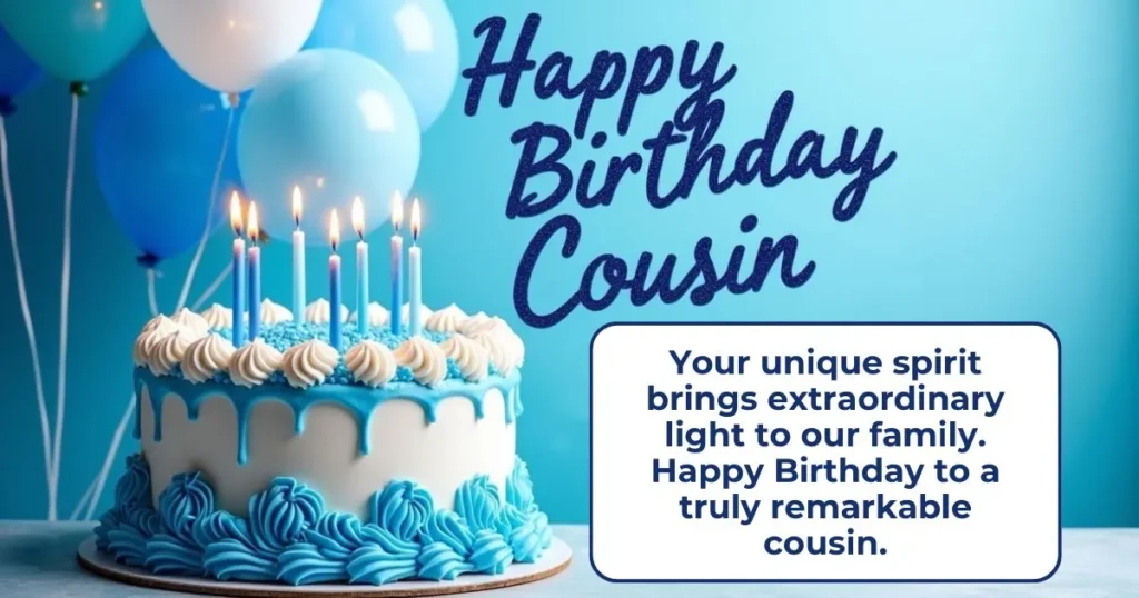 Wishes for a Special Cousin