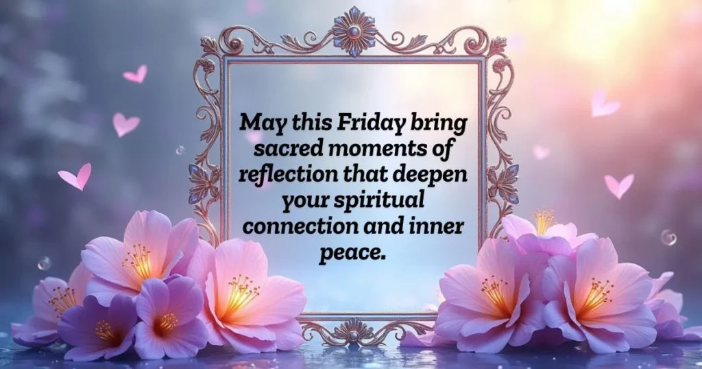 140+ Spiritual Positive Friday Blessings: For a Fresh Start and Happy Weekend Sacred Friday Reflections