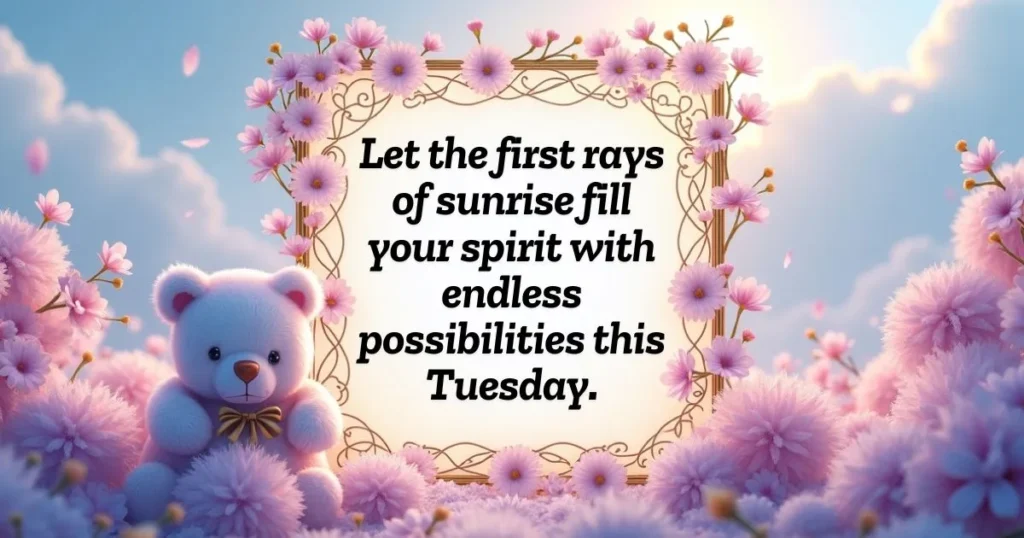 95+ Good Morning Tuesday Blessings to Make Your Day Shine Positive Energy Tuesday Blessings