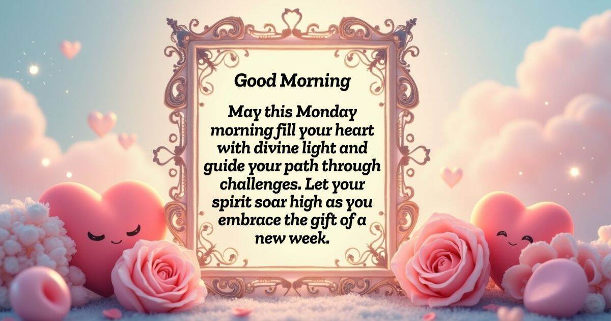 Good Morning Monday Blessings