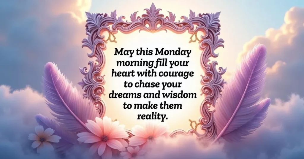 Inspirational Good Monday Morning Blessings