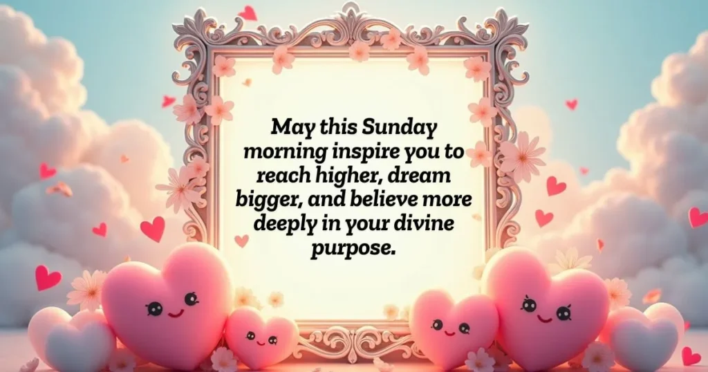 Inspirational Sunday Morning Blessings