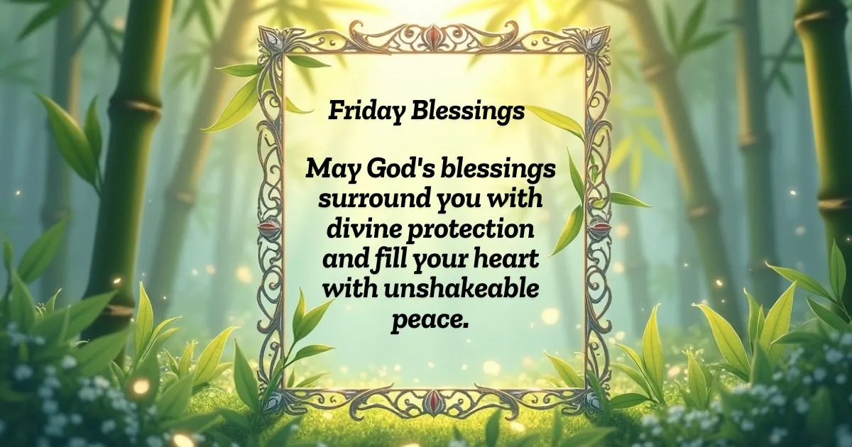 Spiritual Positive Friday Blessings