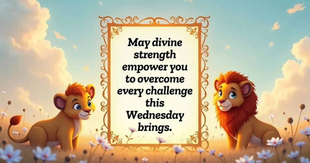 Strength and Courage Wednesday Blessings