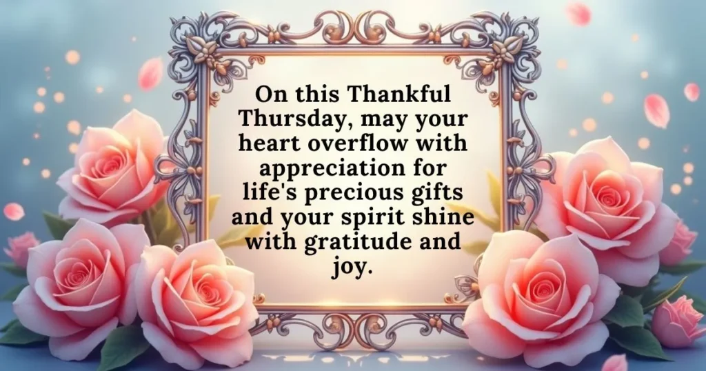 Thursday Morning Blessings Thankful Thursday Blessings