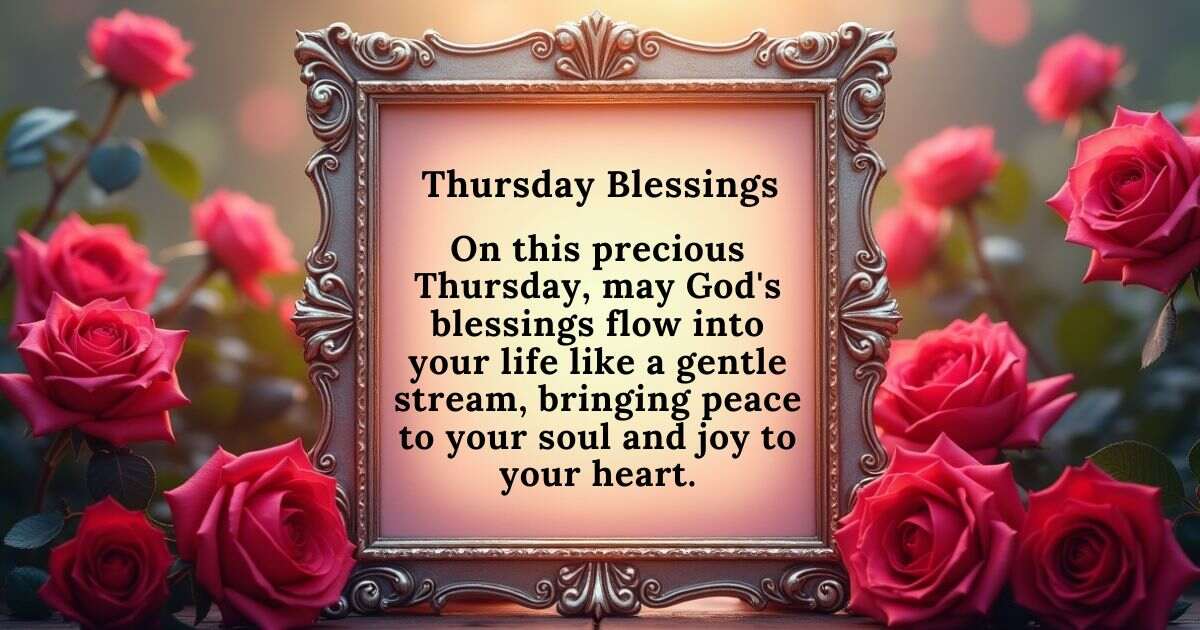 Thursday Morning Blessings