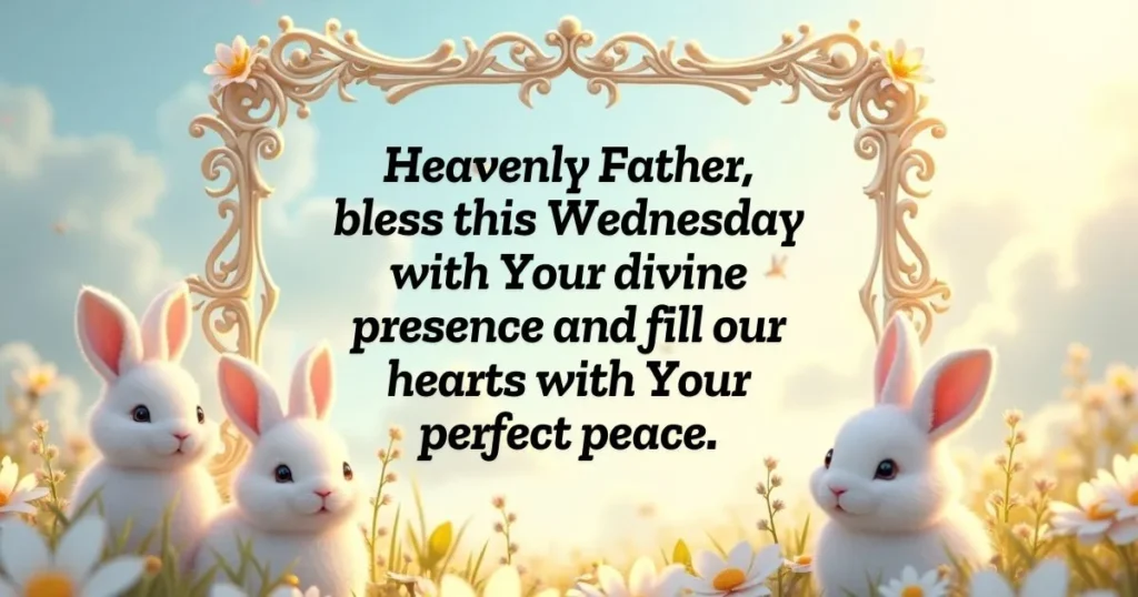 Wednesday's Blessings And Prayers